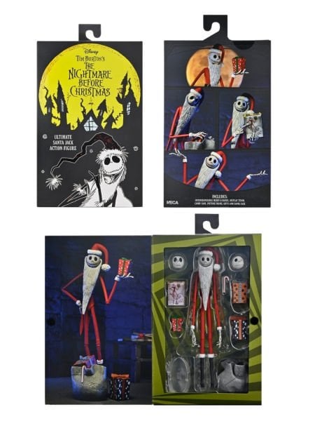 The Nightmare Before Christmas - Ultimate Santa Jack Aksiyon Figürü