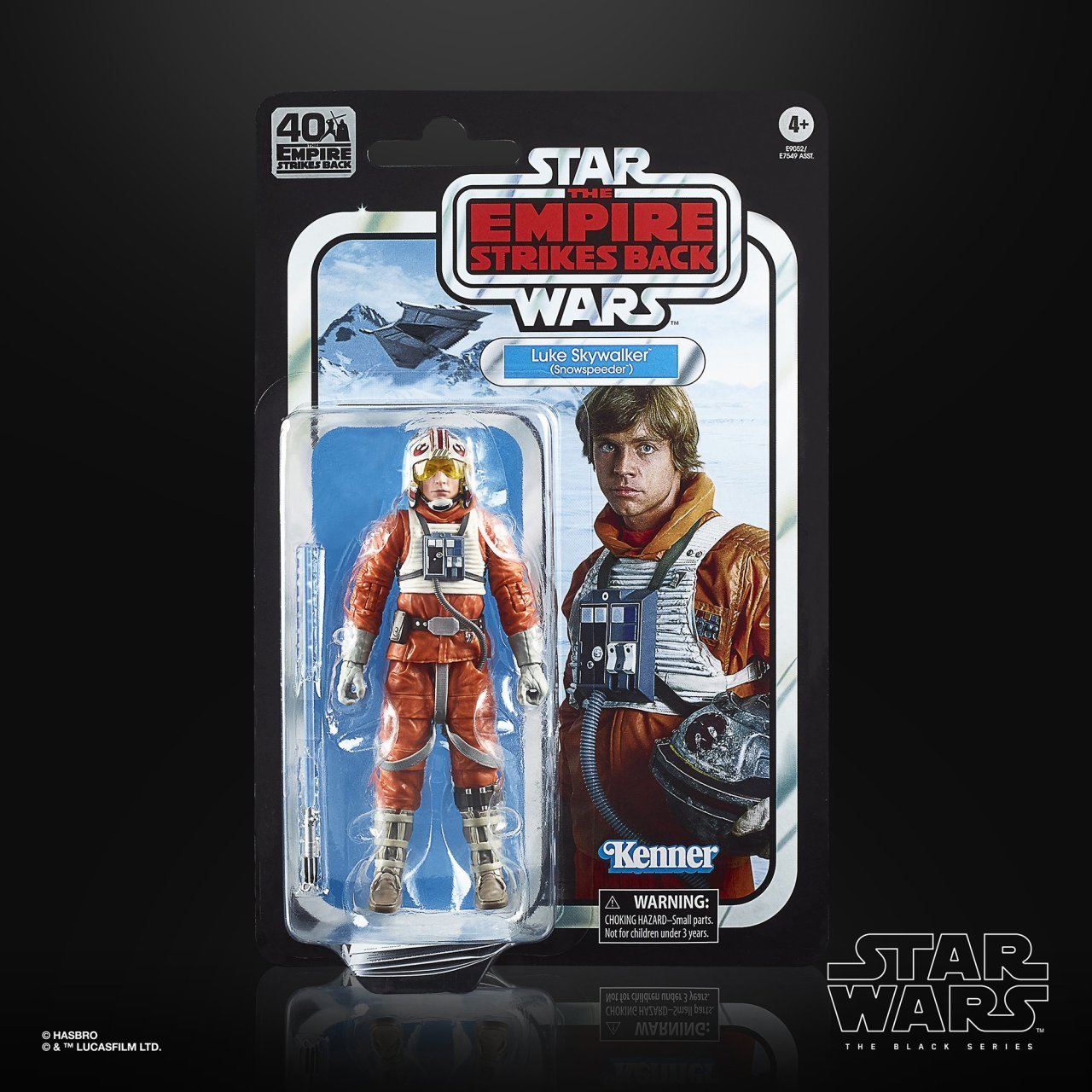 Star Wars The Black Series Empire Strikes Back 40th Anniversary Luke Skywalker (Snowspeeder) Figür