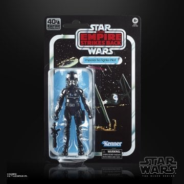 Star Wars The Black Series Empire Strikes Back 40th Anniversary Imperial TIE Fighter Pilot Figure