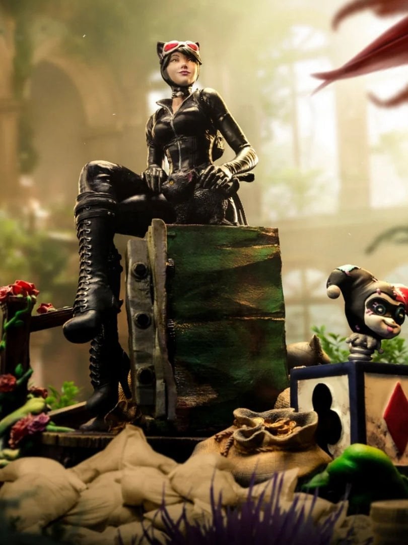 DC Comics - Catwoman Deluxe (Gotham City Sirens) 1/10 Art Scale Limited Edition Heykel