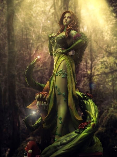 DC Comics - Poison Ivy (Gotham City Sirens) 1/10 Art Scale Limited Edition Heykel