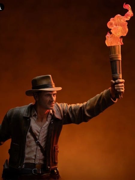 Indiana Jones - Indiana Jones Deluxe 1/10 Art Scale Limited Edition Heykel