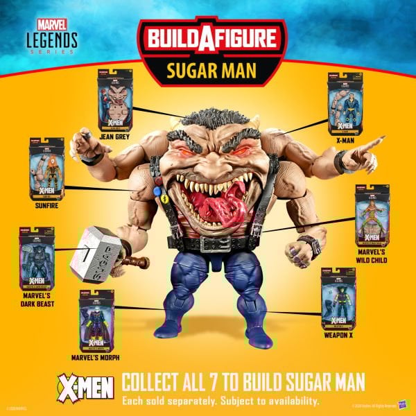 Marvel Legends Wild Child (X-Men: Age of Apocalypse) Aksiyon Figürü