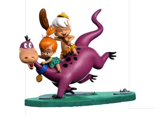 Flintstones - Dino, Çakıl, Bambam 1/10 Art Scale Limited Edition Heykel
