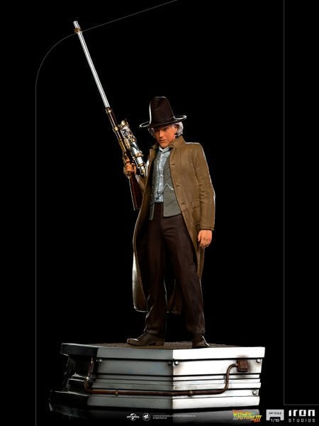 Back To The Future 3 - Doctor Brown 1/10 Art Scale Limited Edition Heykel