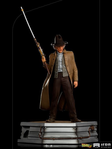 Back To The Future 3 - Doctor Brown 1/10 Art Scale Limited Edition Heykel