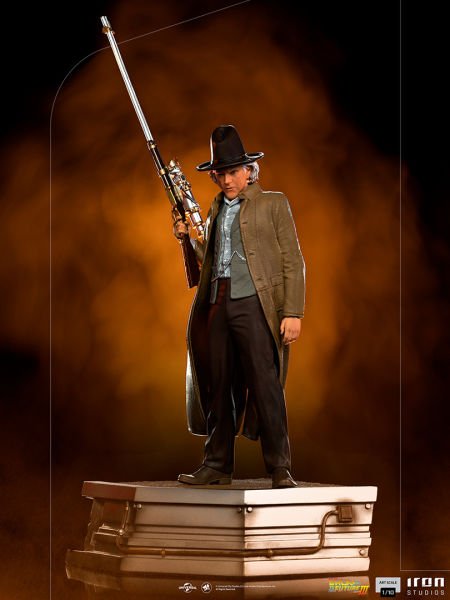 Back To The Future 3 - Doctor Brown 1/10 Art Scale Limited Edition Heykel