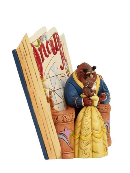 Disney Traditions - Güzel ve Çirkin (Beauty and the Beast)  Storybook (Love Endures) Heykel