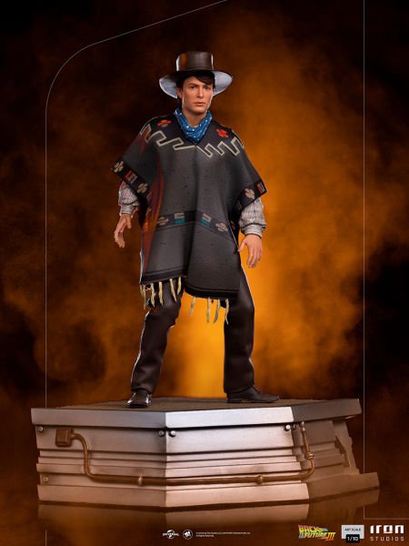 Back To The Future 3 - Marty McFly 1/10 Art Scale Limited Edition Heykel
