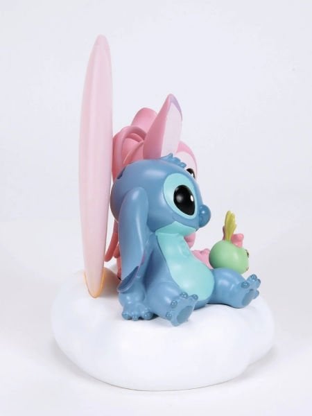 Disney Showcase - Stitch, Angel and Scrump Işıklı Heykel