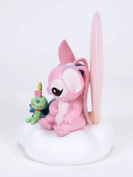 Disney Showcase - Stitch, Angel and Scrump Işıklı Heykel