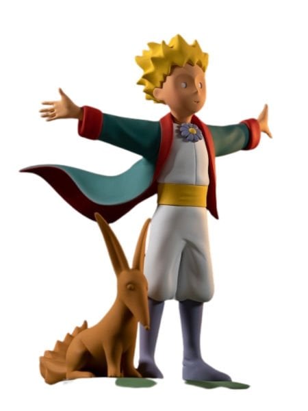 Küçük Prens (Le Petit Prince) -  Le Petit Prince et le renard Limited Edition Heykel