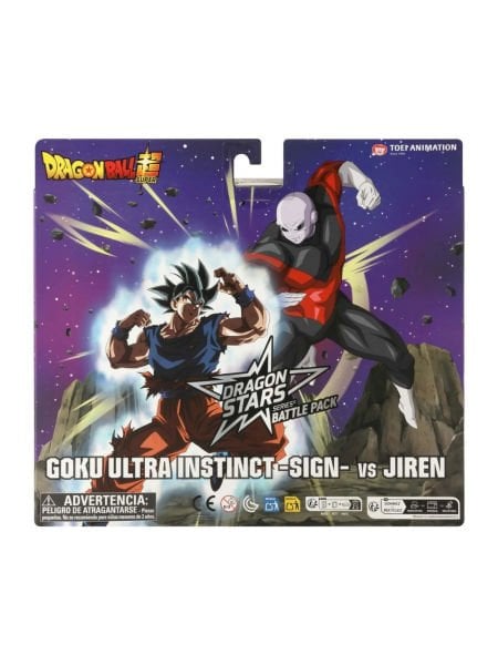 Dragon Ball Super - Goku Ultra Instinct vs Jiren Battle Set (Dragon Stars Series)