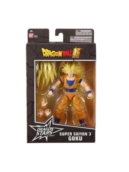 Dragon Ball Super - Super Saiyan 3 Goku (Dragon Stars Series) Aksiyon Figürü