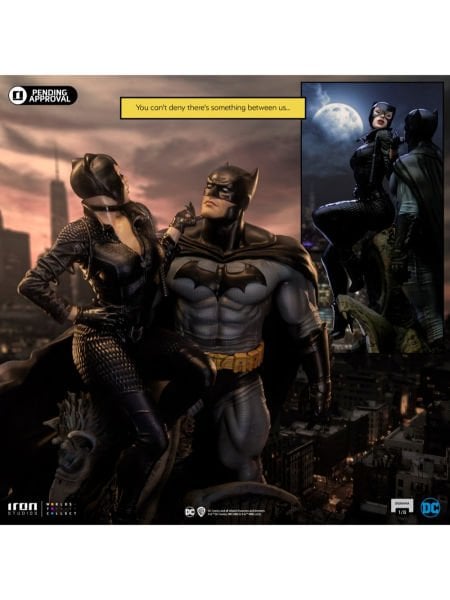DC Comics - Batman and Catwoman Diaroma 1/6 Art Scale Limited Edition Heykel