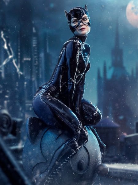 Batman Returns - Catwoman Legacy Replica 1/4 Art Scale Limited Edition Heykel