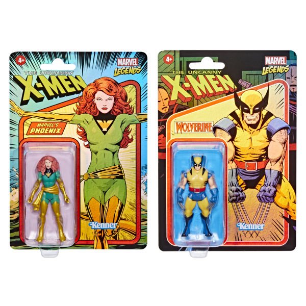 X-Men Marvel Legends Retro 375 Multipack - Wolverine & Marvel's Phoenix