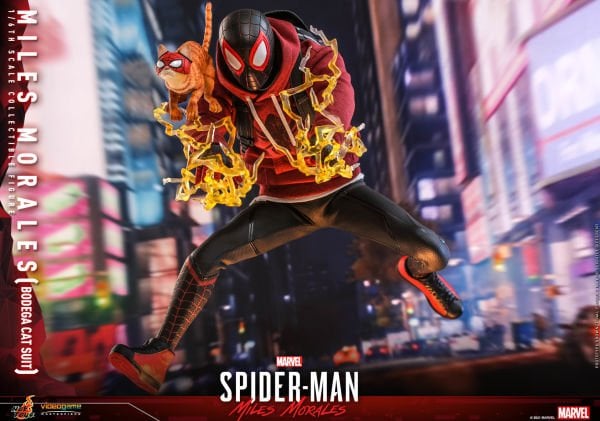 Spider-Man: Miles Morales - Miles Morales (Bodega Cat Suit) 1/6 Scale Koleksiyon Figürü