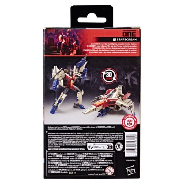 Transformers Studio Series Deluxe Class Starscream (Transformers One) Aksiyon Figürü