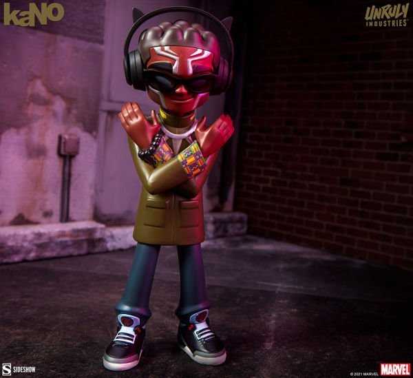 Black Panther Designer Collectible Toy by kaNO