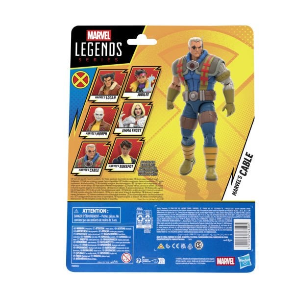 Marvel Legends X-Men '97 Marvel's Cable Aksiyon Figürü