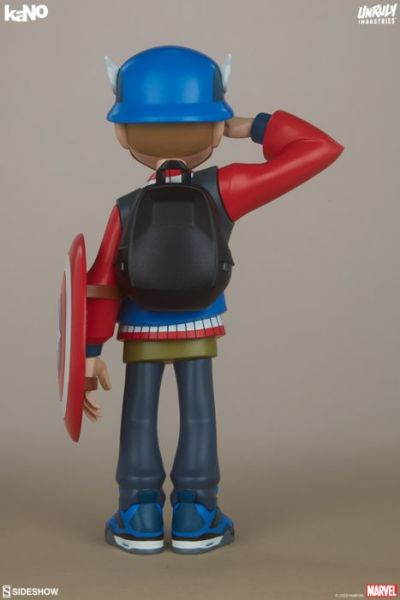 Captain America Designer Collectible Toy by kaNO