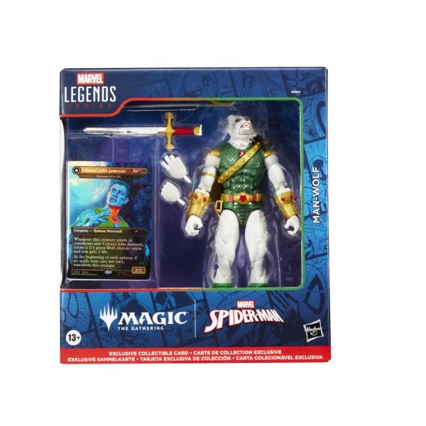 Marvel Legends Magic: The Gathering Man-Wolf Aksiyon Figürü