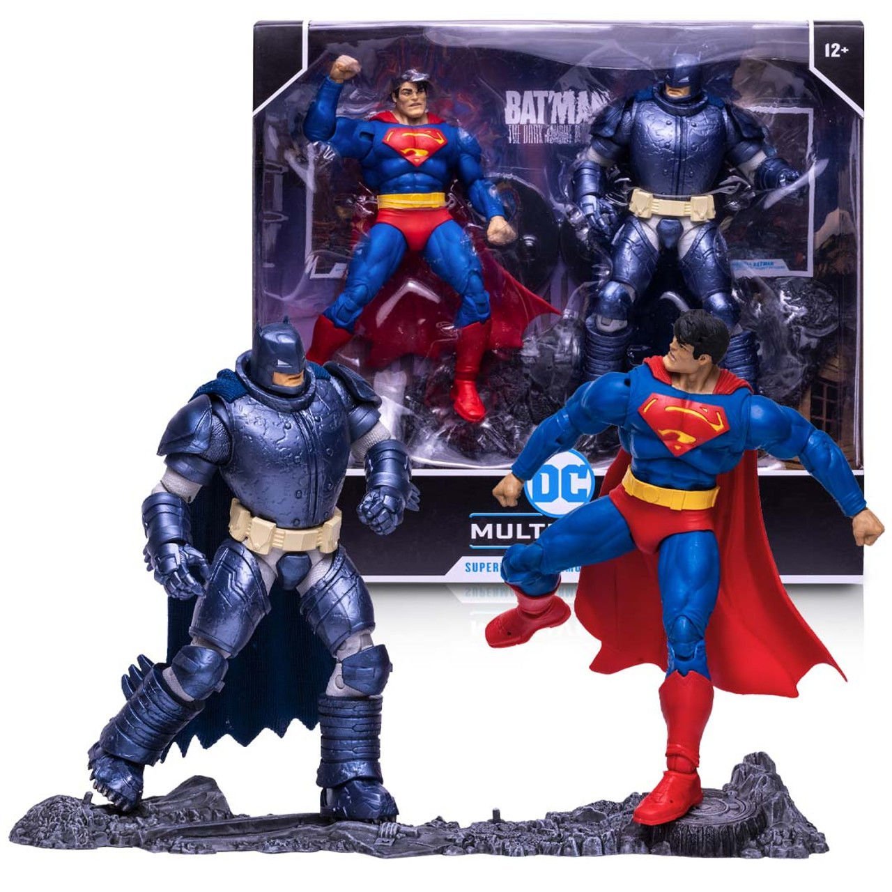 DC Multiverse Batman: The Dark Knight Returns - Superman vs. Armored Batman Two-Pack