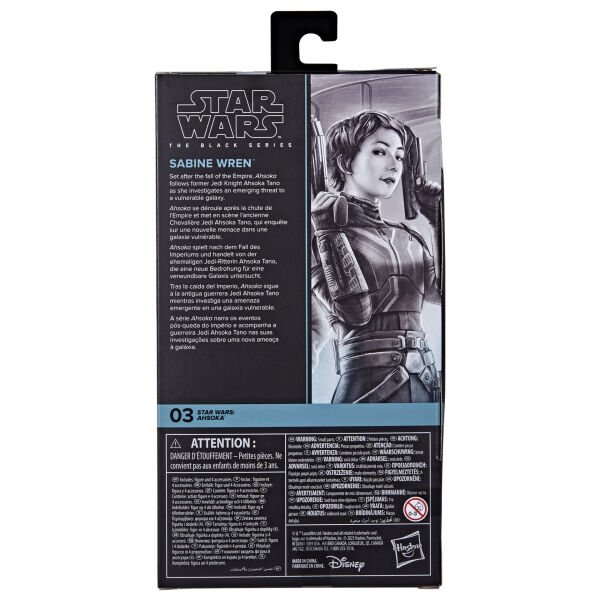 Star Wars Ahsoka The Black Series Sabine Wren Aksiyon Figuru