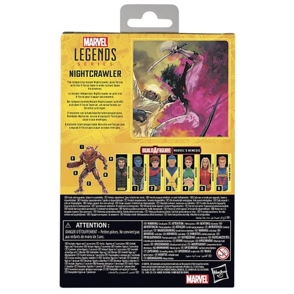 Marvel Legends Nightcrawler (X-Men Comics) Aksiyon Figürü