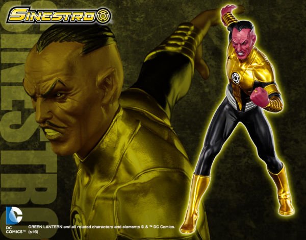 DC Comics Sinestro New 52 ARTFX+ Statue Heykel