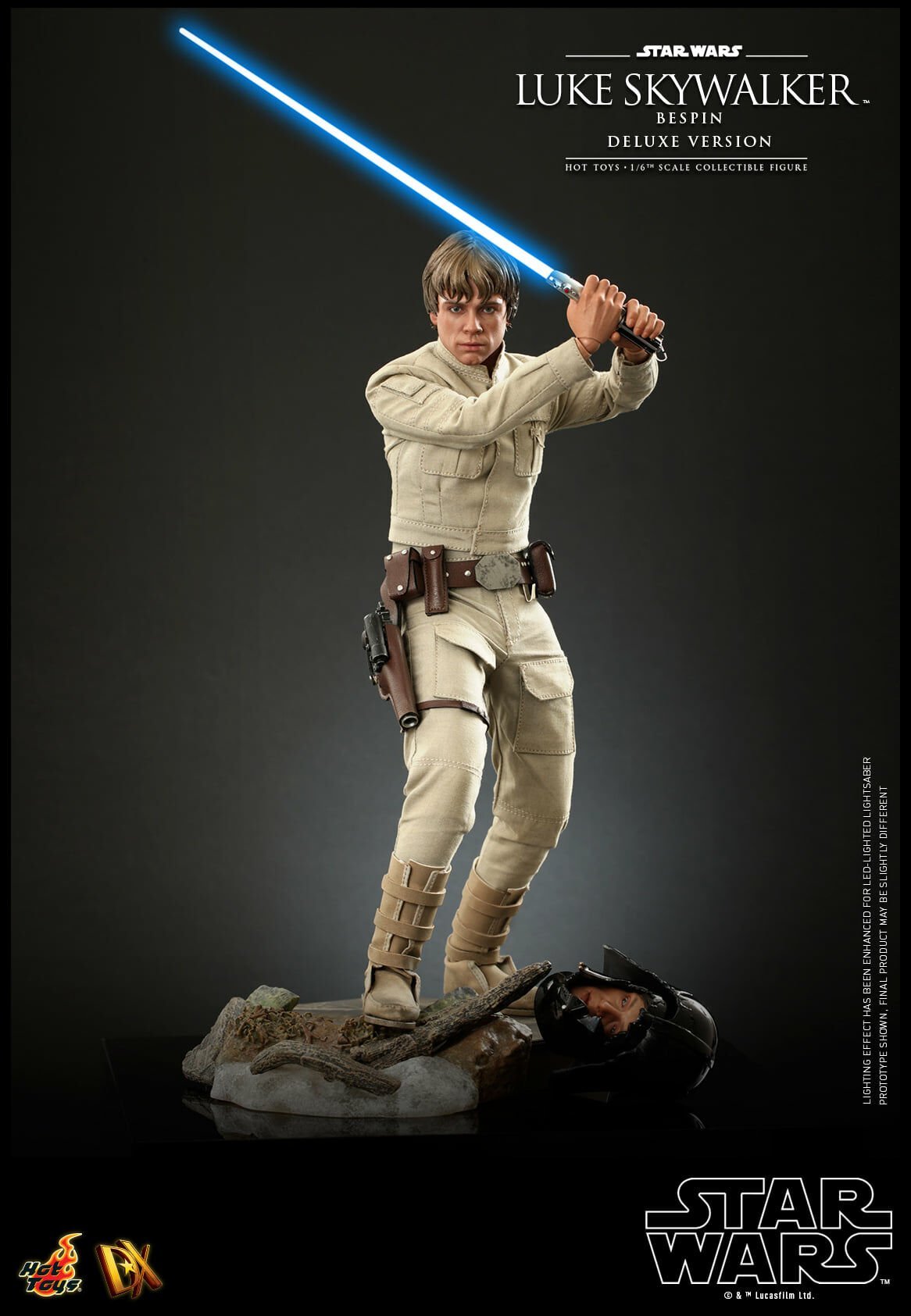 Star Wars: The Empire Strikes Back - Luke Skywalker (Bespin) Deluxe 1/6th Scale Koleksiyon Figürü