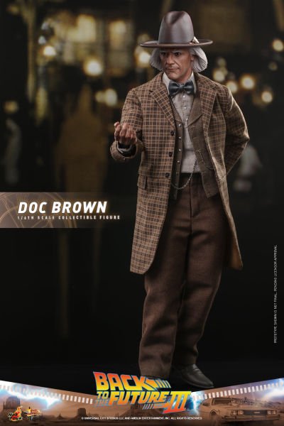 Back To The Future 3 - Marty McFly & Doc Brown 1/6th Scale Koleksiyon Figür Seti