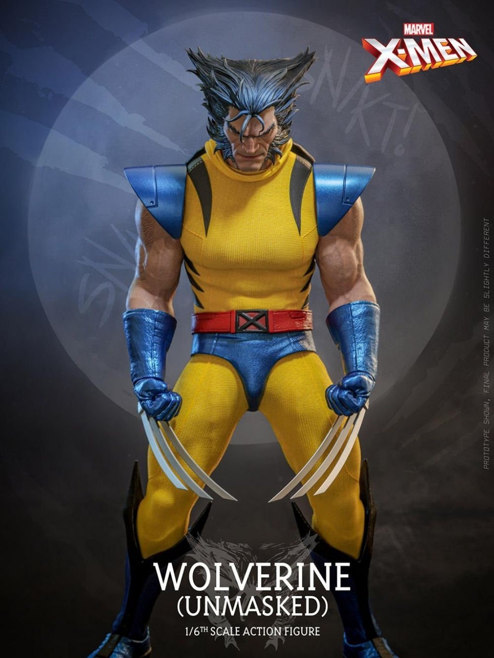 X-Men Comics - Wolverine (Unmasked) 1/6 Scale Koleksiyon Figürü