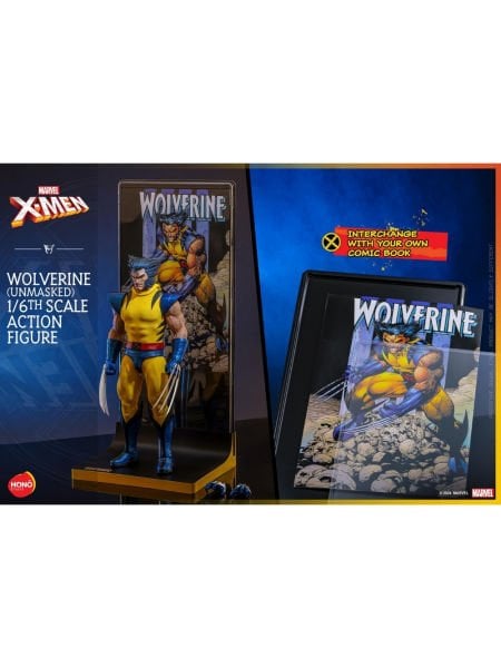 X-Men Comics - Wolverine (Unmasked) 1/6 Scale Koleksiyon Figürü