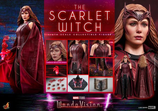 WandaVision - The Scarlet Witch 1/6th Scale Koleksiyon Figürü