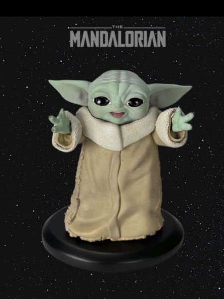 Star Wars: The Mandalorian - Grogu - Happy 1/5 Scale Limited Edition Heykel