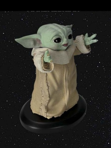 Star Wars: The Mandalorian - Grogu - Happy 1/5 Scale Limited Edition Heykel
