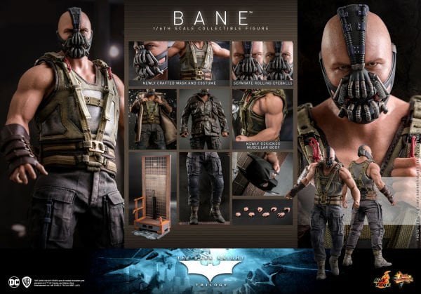 Batman: The Dark Knight Trilogy - Bane 1/6 Scale Koleksiyon Figürü