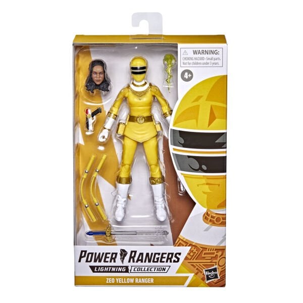 Power Rangers Lightning Collection Zeo - Yellow Ranger Aksiyon Figürü
