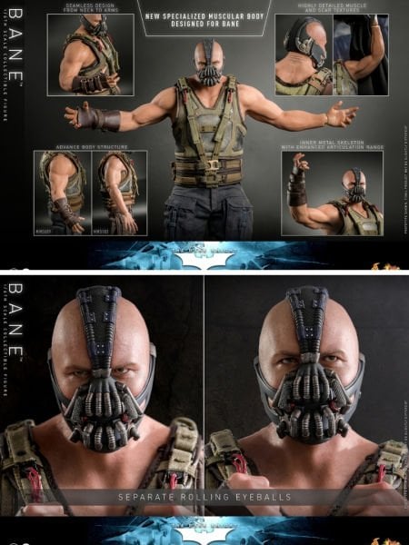 Batman: The Dark Knight Trilogy - Bane 1/6 Scale Koleksiyon Figürü