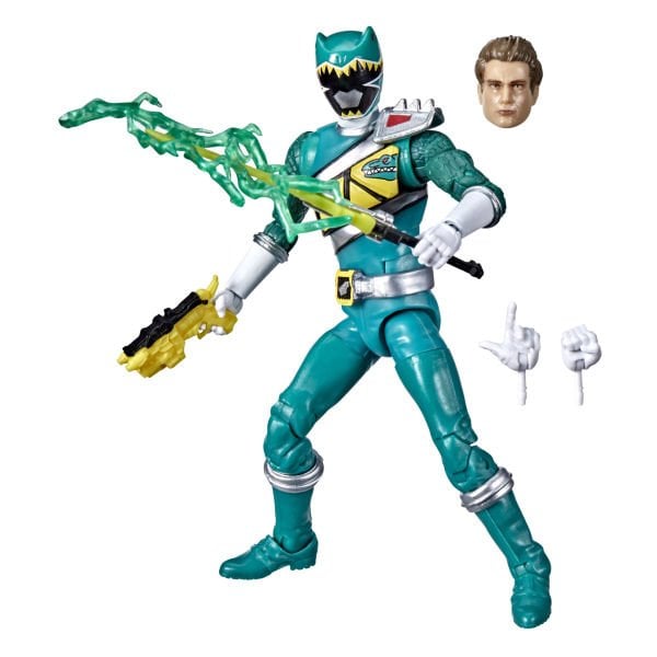 Power Rangers Lightning Collection Dino Charge - Green Ranger Aksiyon Figürü
