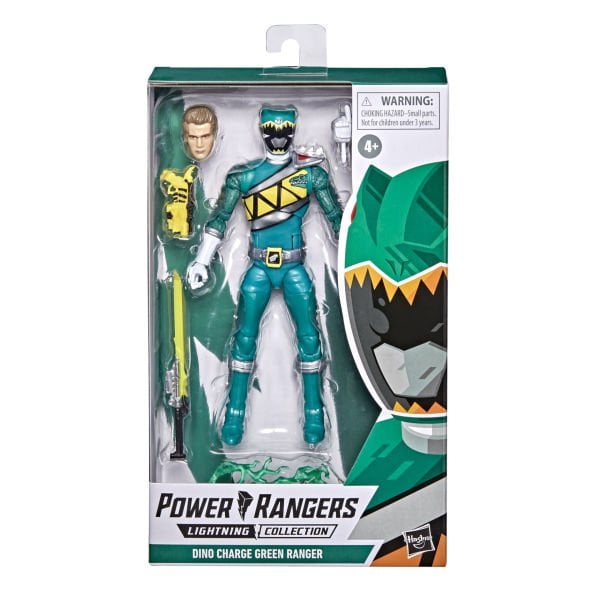 Power Rangers Lightning Collection Dino Charge - Green Ranger Aksiyon Figürü