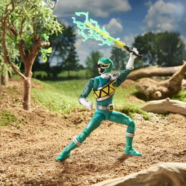 Power Rangers Lightning Collection Dino Charge - Green Ranger Aksiyon Figürü