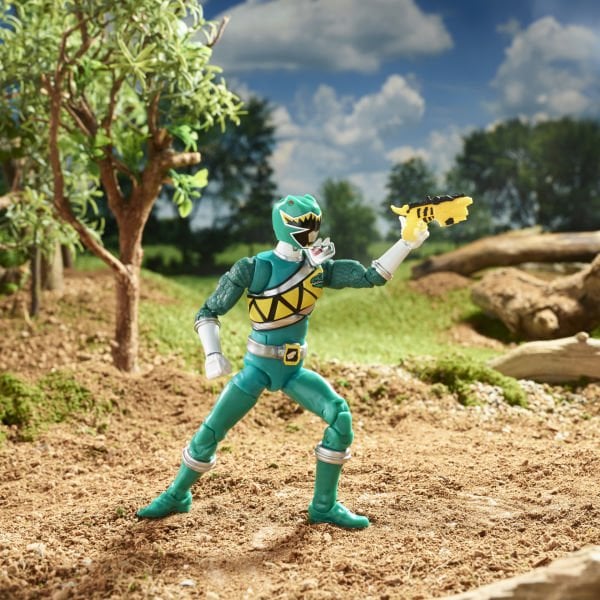Power Rangers Lightning Collection Dino Charge - Green Ranger Aksiyon Figürü