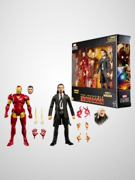 Marvel Legends Iron Man (Extremis) and Marvel’s Mandarin (Avengers Comics) İkili Aksiyon Figür Seti