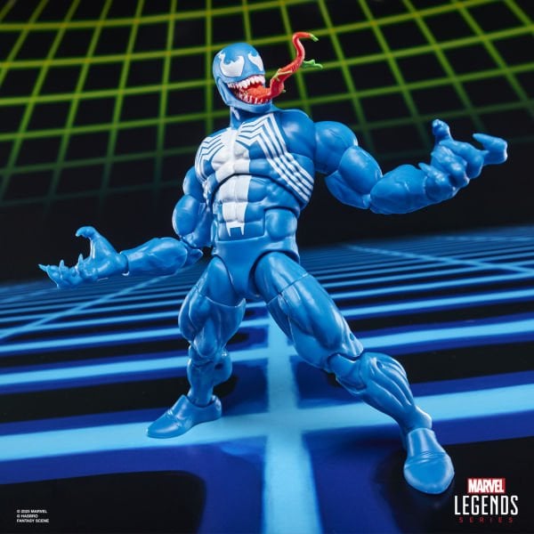 Marvel Legends Gamerverse Captain America vs Venom (Retro Video Game) İkili Aksiyon Figür Seti