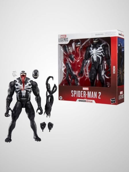 Marvel Legends Gamerverse Venom Deluxe (Spider-Man 2 Video Game) Aksiyon Figürü