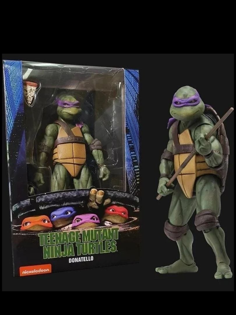 Teenage Mutant Ninja Turtles (1990 Movie) - Donatello Aksiyon Figürü (7 inch)