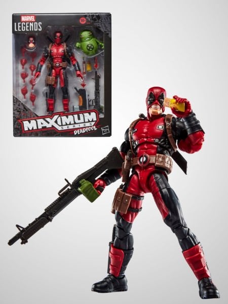 Marvel Legends Maximum Series Deadpool (Deadpool Comics) Aksiyon Figürü